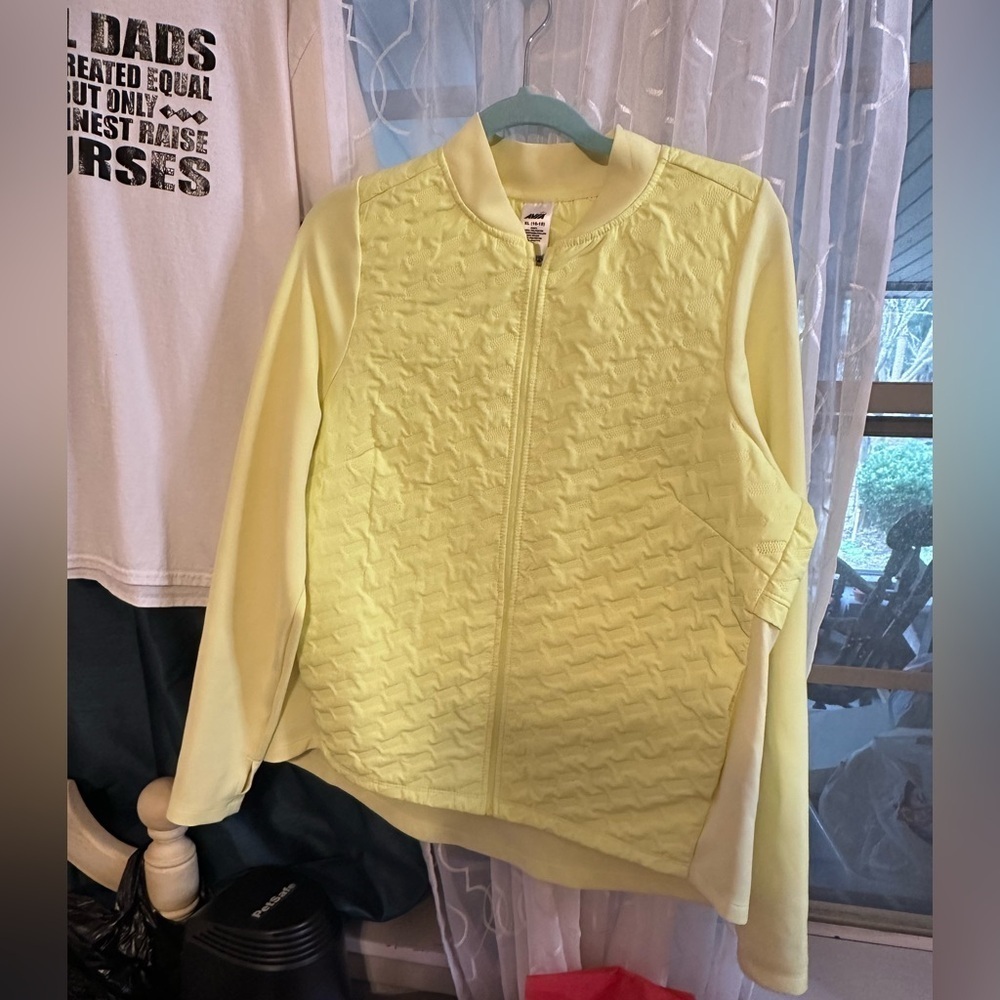 Avia Light Yellow Quilted Jacket
